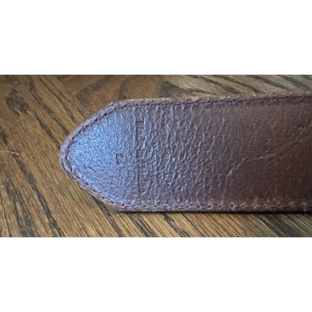 Carhartt Boys 2200 Genuine Leather Belt Brown Size 24 Outdoor Work Classic